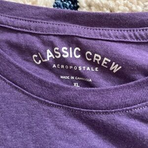 aeropostale purple womens t shirt